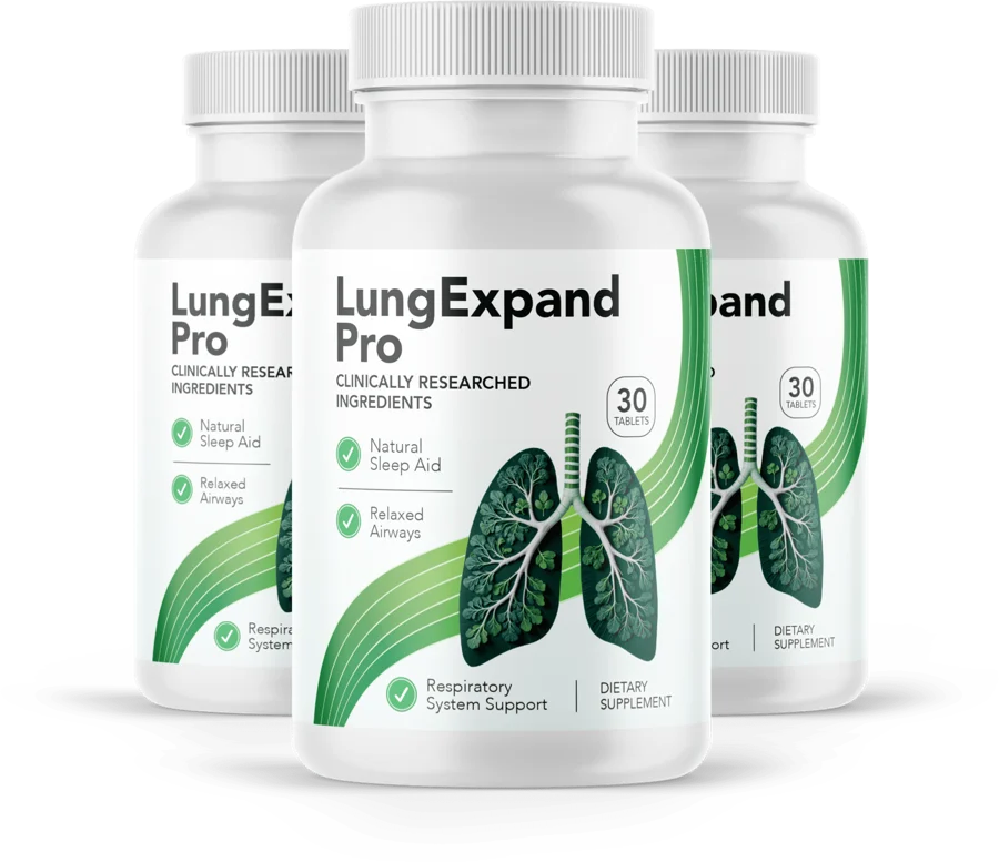 LungExpand Pro three bottles, 90 day supply